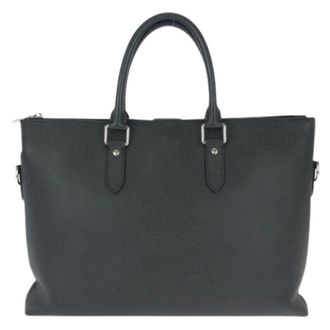 Louis Vuitton Pre-owned Vintage Aktetas - Heren - Vintage Handtas - Zwart - ONE Size - Leer - Vintage