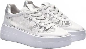 Softwaves Womens Maya Mesh Platform Sneakers In Ice