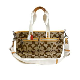 Coach Pre-owned Tela shoulder-bags - - Pre-owned - Donna - Beige - ONE SIZE