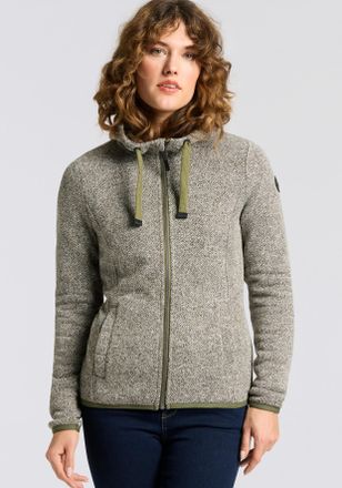 G.I.G.A. DX by killtec Strickfleecejacke GW 52 WMN KNTFLC JCKT, Damen, Gr. 42, gr&uuml;n (olivgr&uuml;n), Obermaterial: 100% Polyester, G.I.G.A. DX BY KILLTEC, normal, Jacken Strickfl