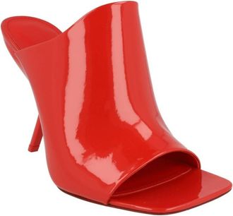 Ferragamo Womens Era X5 Mule Sandal In Red
