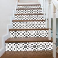 OEM Juego De 6 Pegatinas Para Escaleras, Salpicaderos, Ladrillos, Contrahuellas, Impermeables, Removibles, Para Decoraci&oacute;n De Escaleras, Pegatinas Para El