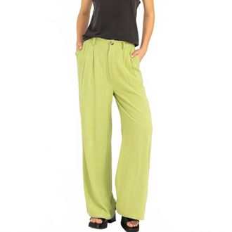 HYFVE Perfect Trousers In Pale Olive