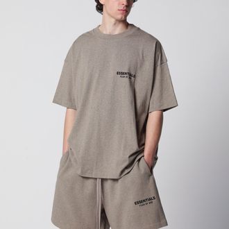Fear of God T-shirt Classic in cotone grigio