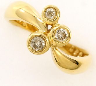C&A Unbranded yellow gold yellow gold (18K) Band Ring (Pre-Owned)