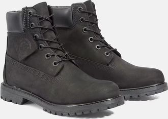 Timberland Premium TB08658A001 Boots Womens Black Nubuck Waterproof ZAP899