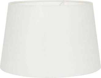 Steinhauer Paralume - Shade - bianco - lino - ø 30cm - E27 - - Steinhauer