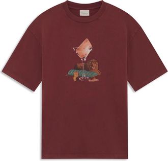 Dr&ocirc;le de Monsieur Camiseta Glass Lion - Tops - Hombre - Rojo - L