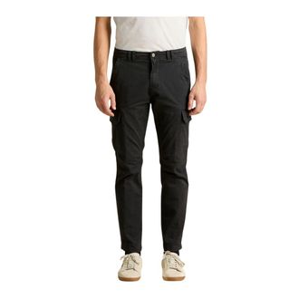 Aeronautica Cargo Katoen Stretch Broek 262Pa1633Uct03399 - Heren - Broeken - Zwart - Maat: XL Katoen