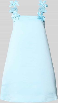 Vero Moda Cocktailkleid mit floralen Applikationen Modell DOUCE in Hellblau, Gr&ouml;&szlig;e 38