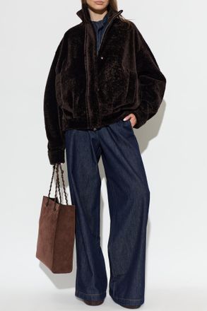 Arma Sheepskin Coat Paula, Womens, Brown