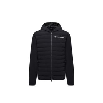 Moncler Moncler Padded Zip-up Sweatshirt, Men, Black, Size: Xxl