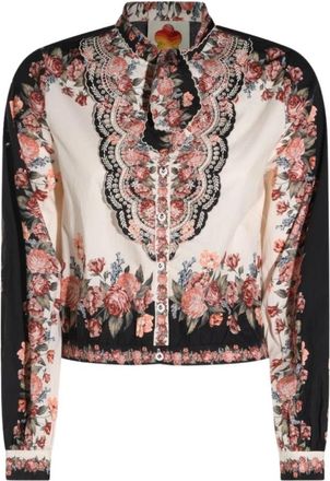 Farm Rio Blouse - Dames - Blouses - Veelkleurig - S - Overhemden