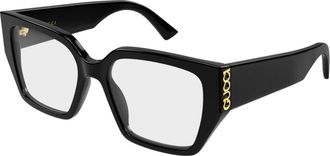 Gucci Glasses, female, Black, Size: 53 MM Gg2042O Optical Frame