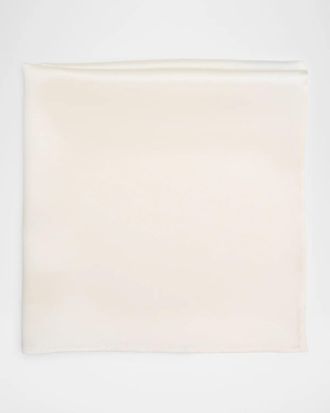 Stefano Ricci Men & apos;s Solid Silk Pocket Square