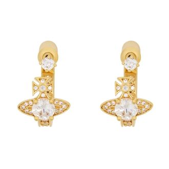 Vivienne Westwood Earrings, female, Yellow, Size: ONE SIZE Maitena Earrings