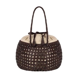 Dragon Diffusion Bucket Bags, female, Brown, Size: ONE SIZE Juventus Bucket Bag
