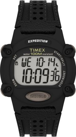 Timex Expedition Mens Black Watch TW4B20400 Leather - One Size