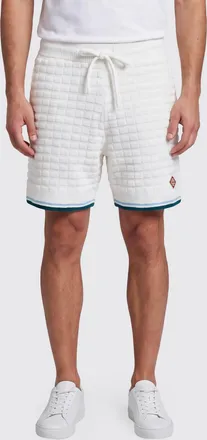 Casablanca Cotton-Blend Shorts with Drawstring Waist and Applied Logo