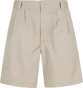 Carhartt Work in Progress Marv Short - Heren - Korte Broeken - Beige - XS - Katoen - Korte Broeken