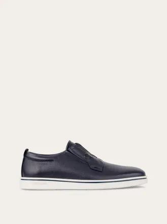 Ferragamo Men Derby slip-on Blue Size 10.5