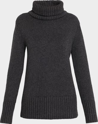 Michael Kors Oversized Turtleneck Cashmere Sweater