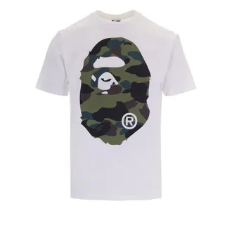 A Bathing Ape T-Shirts, male, White, Size: XL T-Shirts