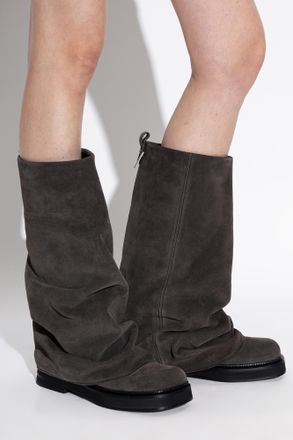 The Attico Platform Boots Robin, Womens, Grey