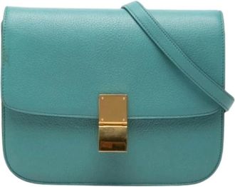 Celine Pre-owned Cross Body Bags, female, Blue, Size: ONE SIZE Pre-owned Crossbody Bag
