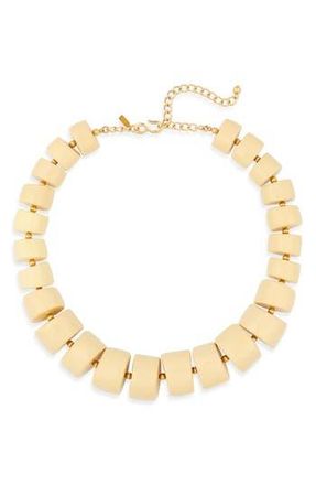 Kenneth Jay Lane Faux Ivory Statement Necklace at Nordstrom Rack