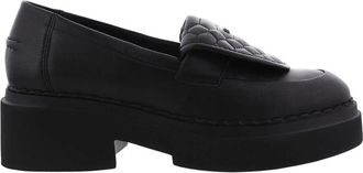 Nubikk Finn Gatsby Loafer - Dames - Loafers - Zwart - 40 EU - Leer - Schoenen