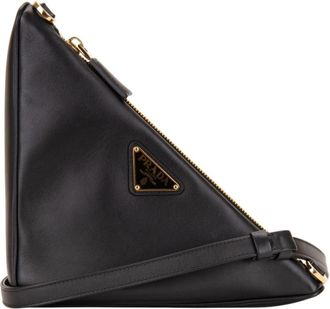 Prada Cross Body Bags - Dames - Schoudertassen - Zwart - ONE Size - Leer - Tassen