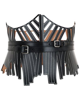 Alexander McQueen Alexander Mcqueen Corset Leather Belt