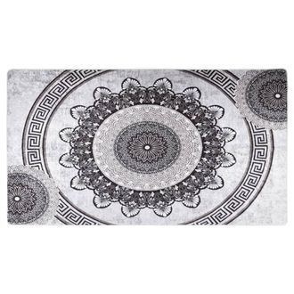 Berkfield Home Rug Washable 190x300 cm Multicolour Anti Slip | Size: 100 cm diameter