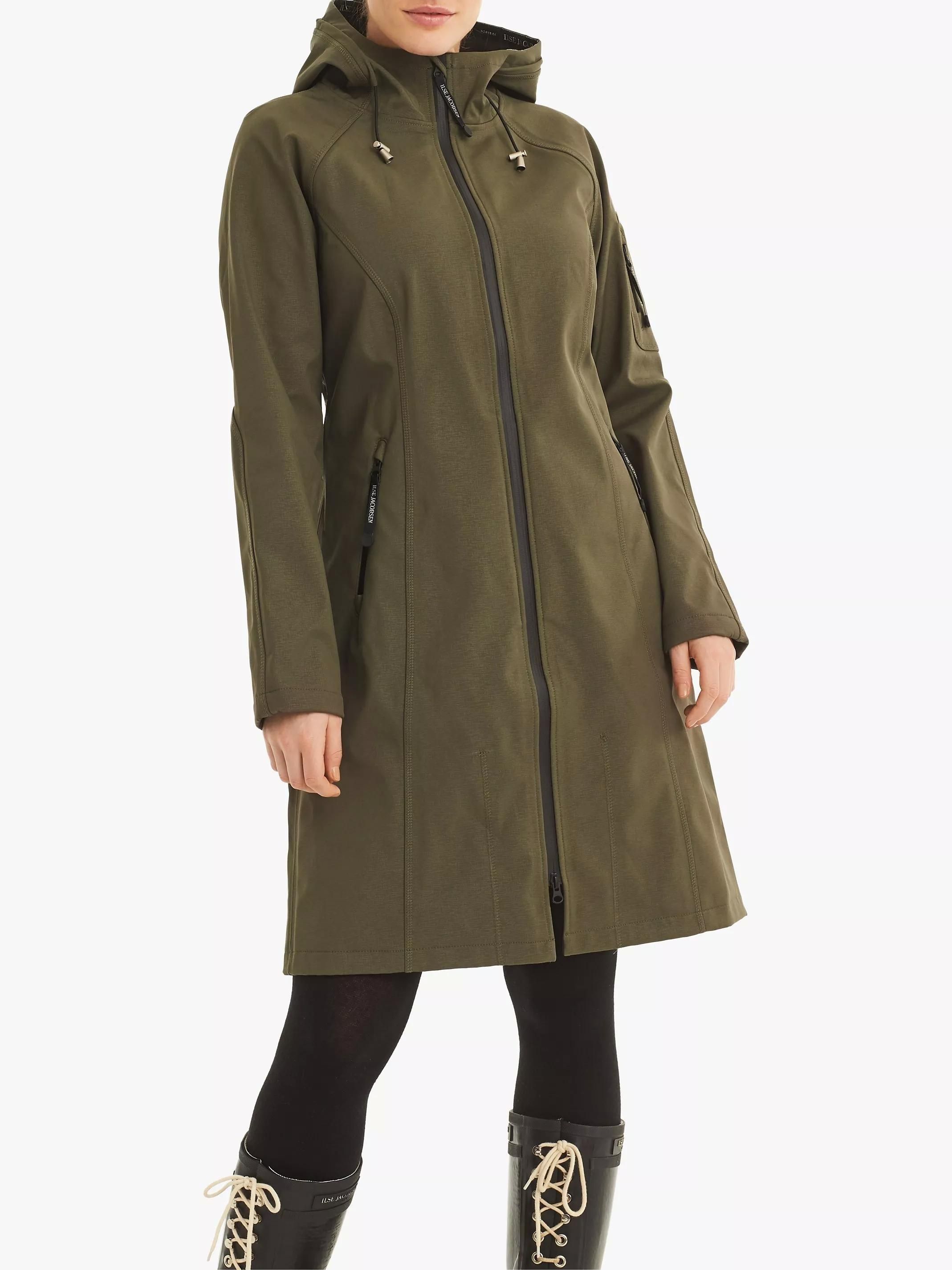 Ilse jacobsen raincoat long hot sale