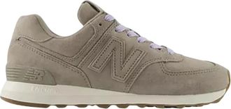 New Balance 574 Sneaker - Dames - Fitnessschoenen - Beige - 40 EU - Leer - Fitness