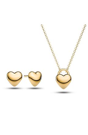Sif Jakobs Jewellery Valentine Julia Jewelry Set 2 in 18K Gold Plated/white at Nordstrom