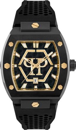 Philipp Plein The Hexagon Phantom - Heren - Horloges - Zwart - ONE Size - Accessoires