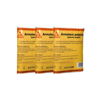 Sika Juego De 3 Refuerzos De Impermeabilizaci&oacute;n De Baldosas Y Azulejos Sika Sika Rmature Para Esquinas - 0,20 M X 10 M