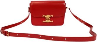 Celine Pre-owned Borsa a tracolla Classique Triomphe - - Pre-owned - Donna - Rosso - ONE SIZE
