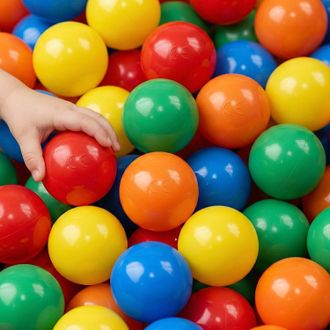 No Brand 6000 Bolas Piscina Beb&eacute; 6cm Bolas Pl&aacute;stico Colores Juego Infantil Interior Casa
