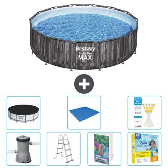 Bestway Piscina Bestway Steel Pro Max Redonda - 427x107 Cm - 8-piezas S546