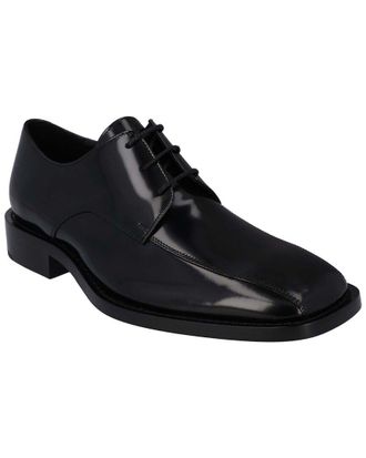 Balenciaga Mens Leather Rim Hi-Shine Derby (Authentic Pre-Loved)