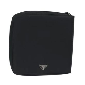 Prada Pre-owned Clutches, female, Black, Size: ONE SIZE Pre-owned Nylon Pouch