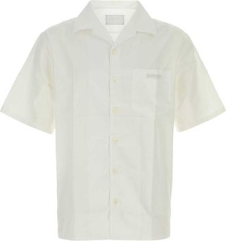 Prada White Short Sleeve Shirt