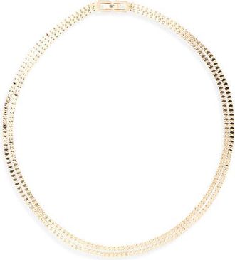 JENNY BIRD Double Amalfi Layered Chain Necklace in High Polish Gold at Nordstrom