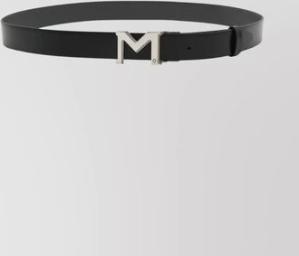 Montblanc adjustable length belt metal buckle