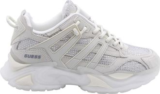 Guess Anders Sneaker - Dames - Sneakers - Wit - 36 EU - Leer - Schoenen