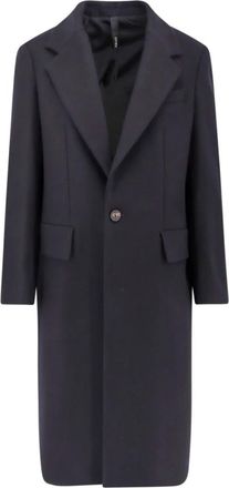 Hev&ograve; Hombre, Abrigos, Azul, Talla: 4XL