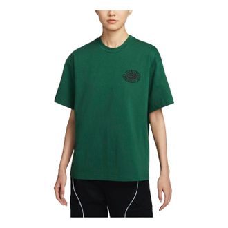 Nike Embroidery Logo T-Shirt Asia Sizing Green FZ7621-341